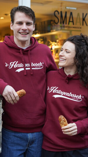 's-Hertogenbosch Hoodie Bordeaux Rood