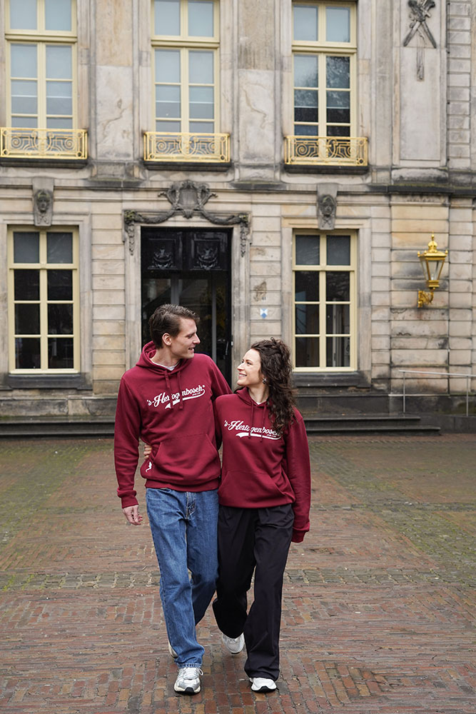 's-Hertogenbosch Hoodie Bordeaux Rood