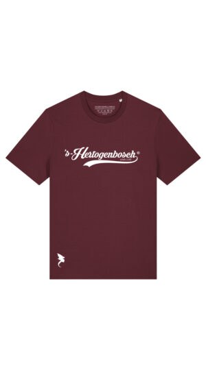 's-Hertogenbosch t-shirt Bordeaux Rood